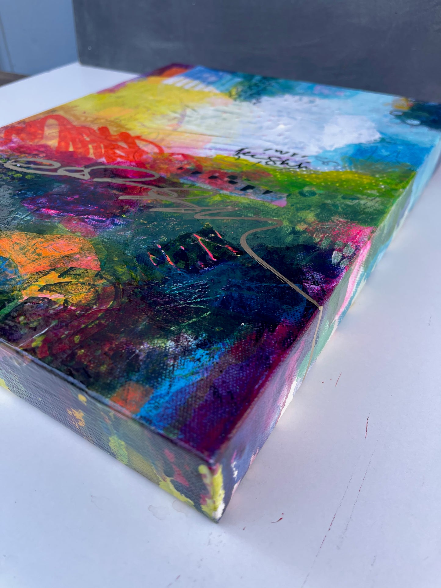 "Free to Roam" Original Canvas Wall Art - 11" x 14" x 1.5"